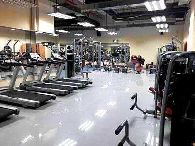 广州大学城客户开设健身房案例